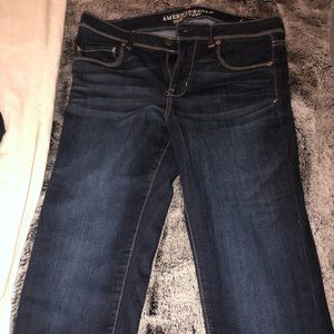 Nice pair of blue jeans from American eagle